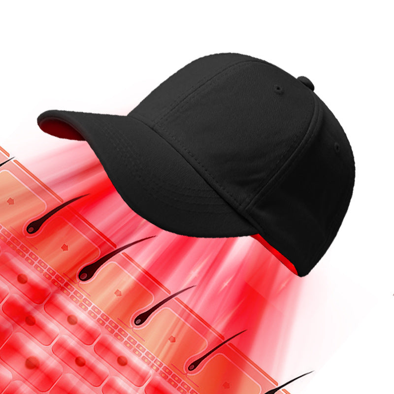 LED Red Light Therapy Hair Growth Cap with Infrared Heat