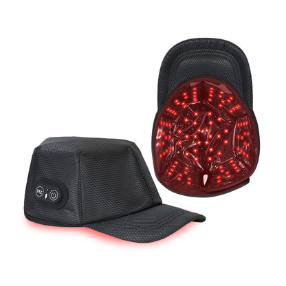 LED Red Light Therapy Hair Growth Cap with Infrared Heat