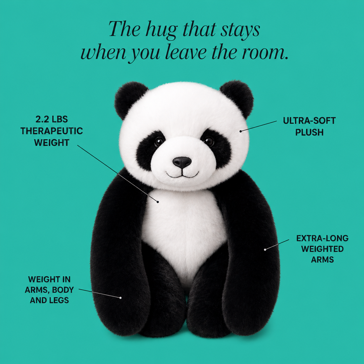 HugItOut Weighted Animal